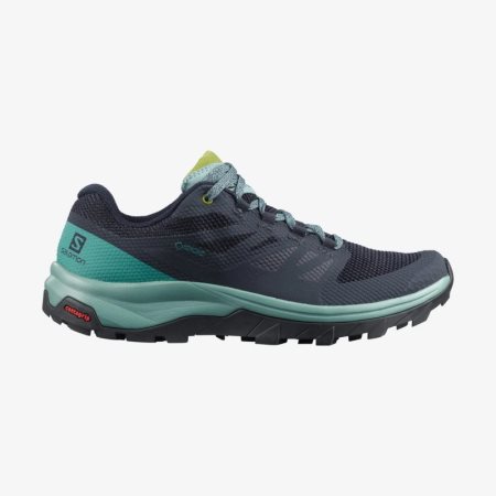 Scarpe Trekking Salomon OUTLINE GORE-TEX Donna Blu Marino IT 9-B78